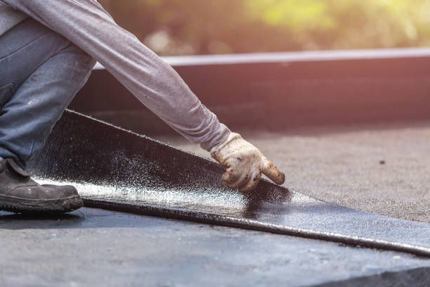 Professional Emergency Waterproofing technician working in Towanda, KS
